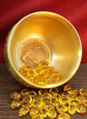 黄铜见描述九紫雀火离缸四神兽朱聚宝面缸招财纳福大客厅玄关桌摆