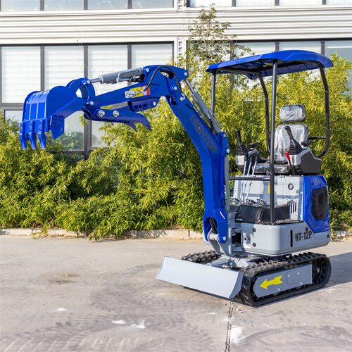 出口巴西果园家用挖沟机 全新升级12型先导操作无尾式多功能钩机 - 图2