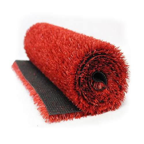 纯红色仿真草坪幼儿园跑到人造草坪节日围挡墙面装饰假草皮 - 图3