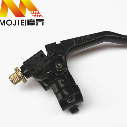 适用豪爵太子GN125-2/2D/2F摩托车离合器手柄 左手把镜座牛角 - 图3
