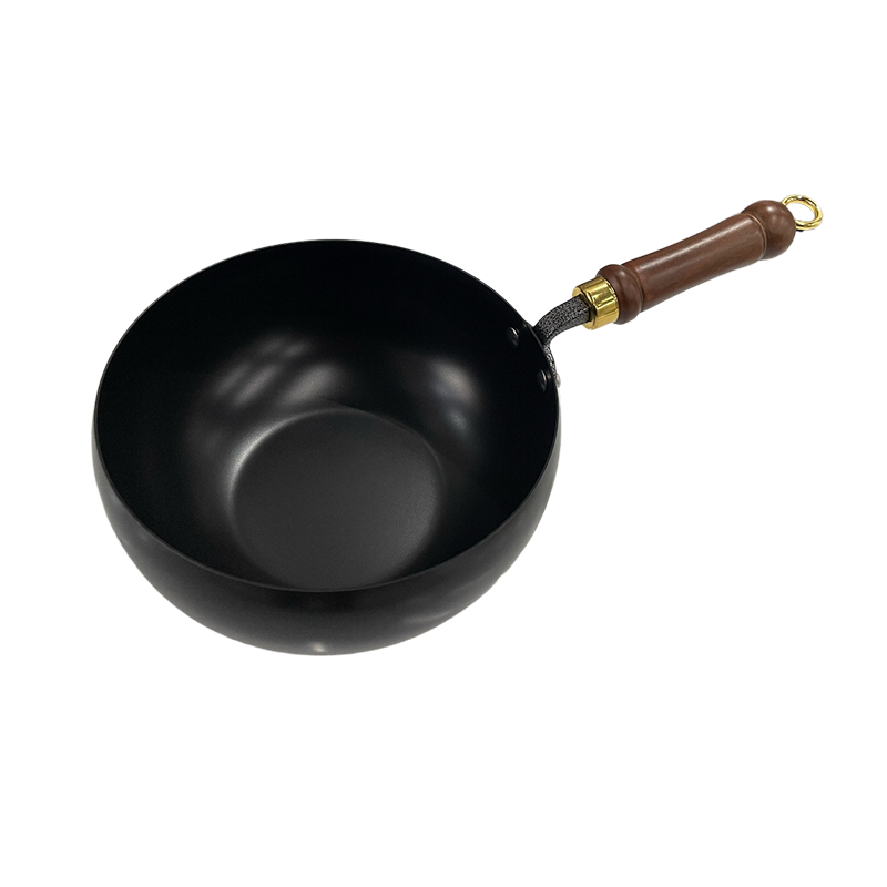 章丘大肚铁锅家用炒菜不粘锅平底电磁炉燃气灶炖汤