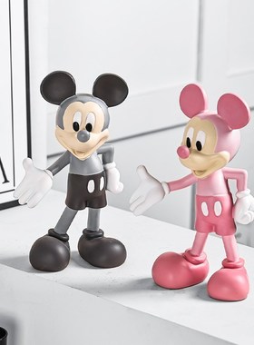 网红卡通迎宾米奇摆件客厅玄关电视柜台面装饰品米老鼠开业送礼物