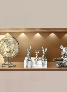 酒柜家居装饰品摆件套装轻奢简约客厅电视柜餐边柜展示室内摆设