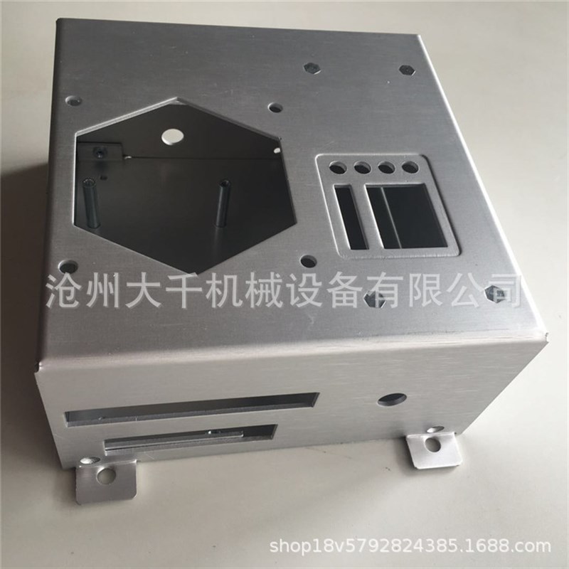 CNC processing stainless steel plate CNC lathe hardware stamping parts laser cutting shell sheet metal parts chassis cabinet