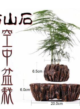 盆栽树仿陶瓷脂磁悬浮盆室简约装饰花盆A02-039-i内ns风家花居摆