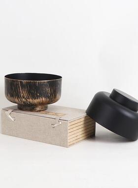 属铁金艺碗型器酒会所样板房大堂店MC-TY-74苔藓花餐桌桌面收纳软