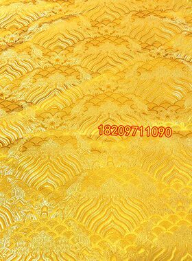 佛式桌旗 缎子布料祥云复古用品长2米*45cm