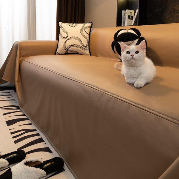 防水隔尿软牛皮沙发巾盖布四季通用2024新款免洗不沾毛沙发套罩垫,淘宝优惠券,粉丝福利购,淘宝优惠卷