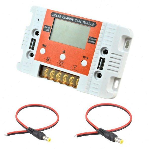 白+橙夜光显示12V24V30A太阳能控制器带电流显示太阳能充电控制器,淘宝优惠券,粉丝福利购,淘宝优惠卷