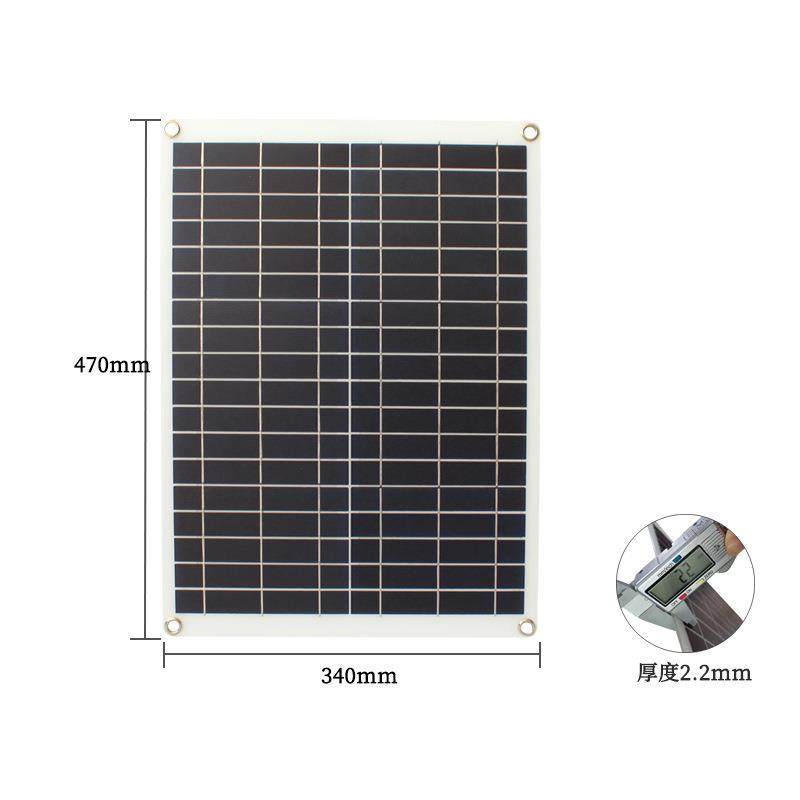 柔性太阳能板家用户外便携太阳能电池板 带车载充电器蓄电池充电,淘宝优惠券,粉丝福利购,淘宝优惠卷