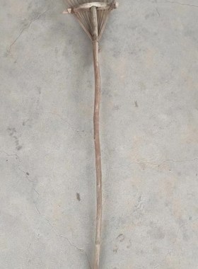 民俗老物件老农具摆n件装饰木耙土搂铁锹扁担农庄影视道具农场农