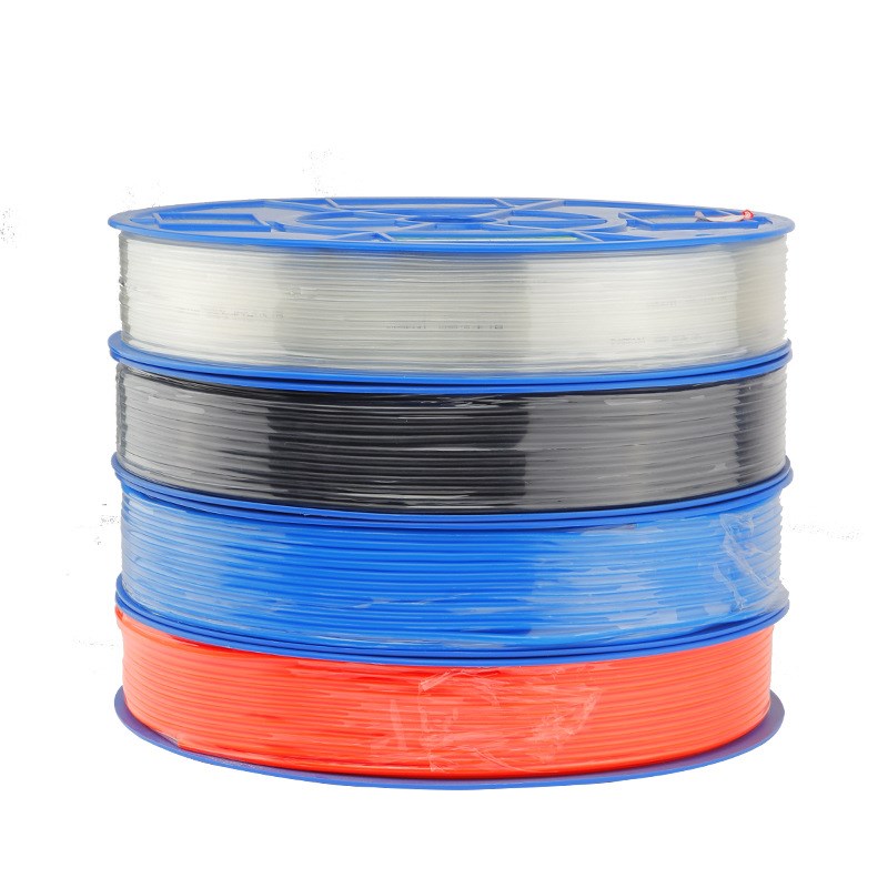 PU气管空压机软管6X4/8X5/12X8/14X10/16X12耐压透明红黑蓝气管 - 图3