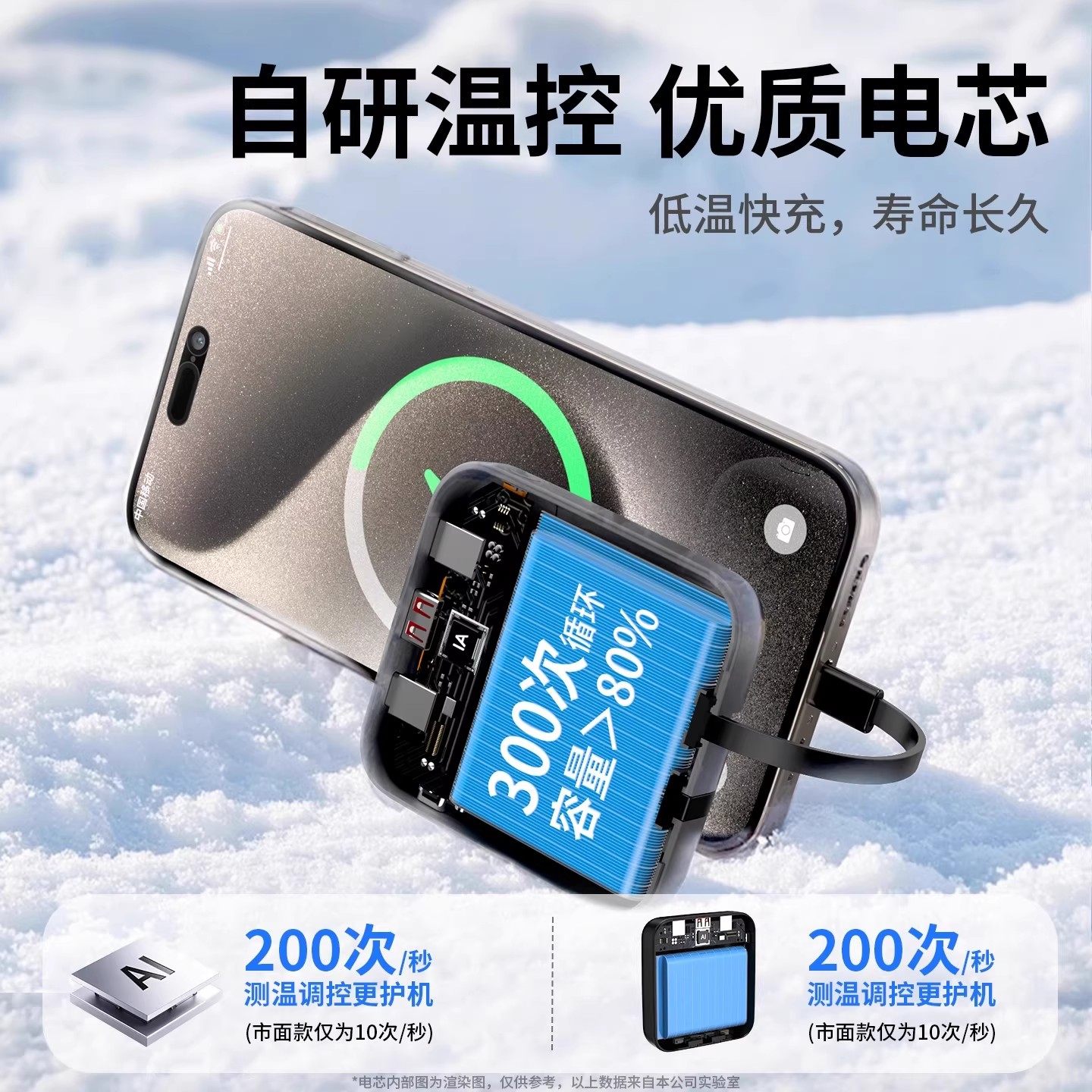 【新国标3C认证可上飞机】2025新款充电宝自带线超级快充20000毫安超薄小巧便携适用苹果专用官方正品旗舰店,淘宝优惠券,粉丝福利购,淘宝优惠卷