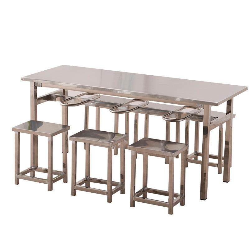 不锈钢挂凳餐桌椅学校员工食堂工厂餐馆小吃店挂凳快餐桌椅,淘宝优惠券,粉丝福利购,淘宝优惠卷