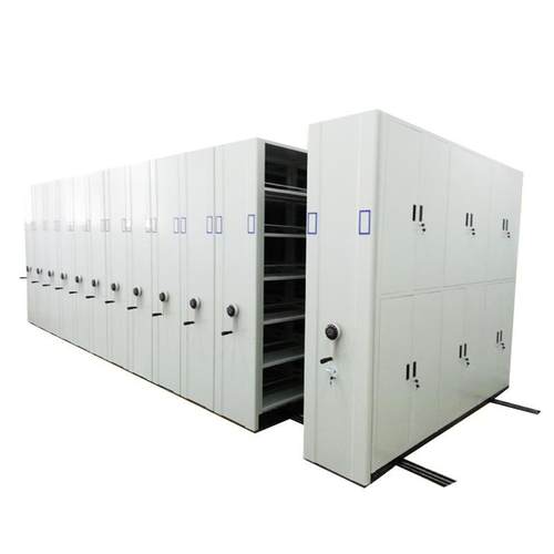 智能密集柜档案室密轨集手手动密集式移动文件架凭证柜电动摇道资 - 图3