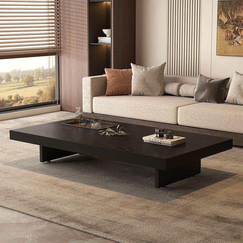 茶几实木高级极简正方形意式阳台家用客厅简约小户型茶几桌,淘宝优惠券,粉丝福利购,淘宝优惠卷