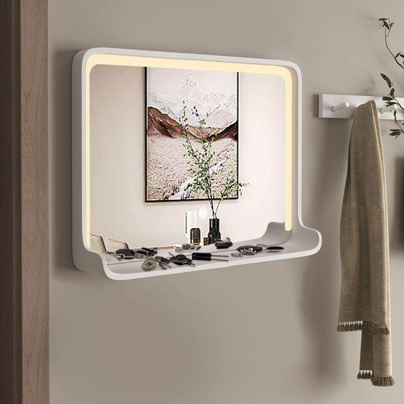 网红化妆镜台式桌面收挂墙现代梳妆镜子轻奢卧室led灯北欧风简约,淘宝优惠券,粉丝福利购,淘宝优惠卷