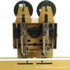 Free shipping new style horse-riding stapler double-head wire stapler M2000 stapling head with 2-year warranty and can be stapled flat