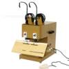 Free shipping new style horse-riding stapler double-head wire stapler M2000 stapling head with 2-year warranty and can be stapled flat