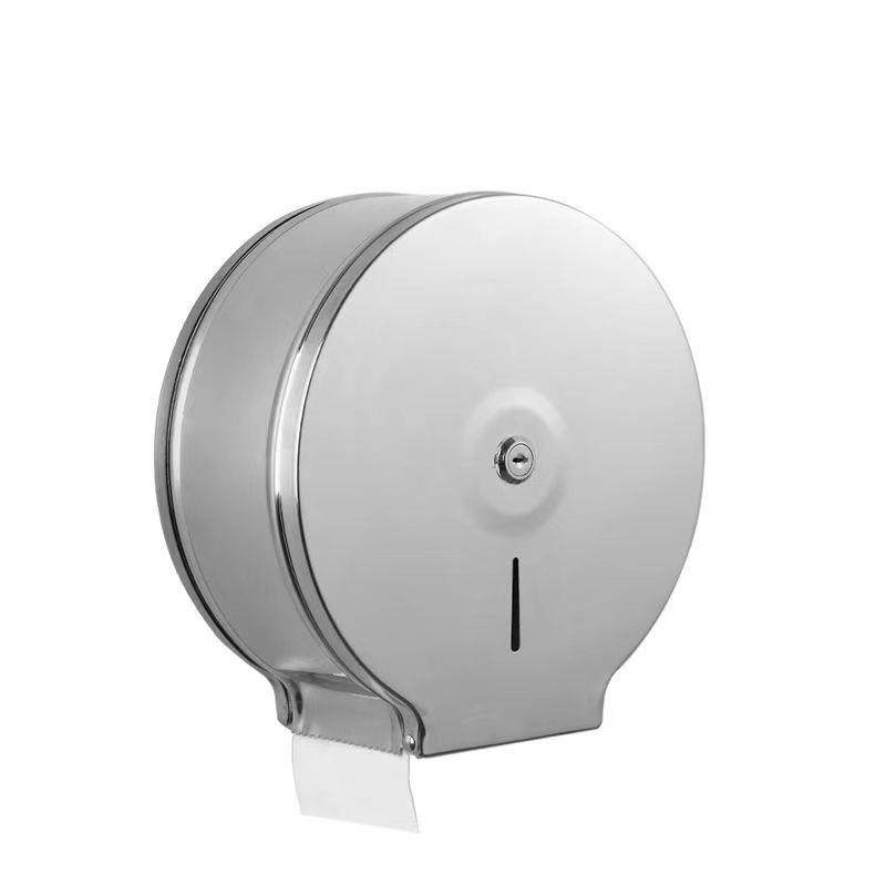 304不锈钢大卷纸盒公共厕所酒店卫生间大盘擦手纸巾盒防水厕纸盒,淘宝优惠券,粉丝福利购,淘宝优惠卷