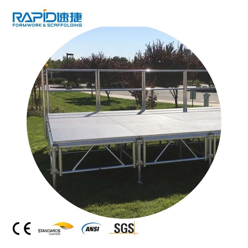 【铝合金舞台架】活动舞台架调节舞台桁架庆典舞台户外婚庆t台 - 图1