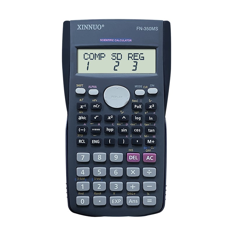 信诺fn-350ms统计用计算器多功能三角函数计算机学生考试辅助学习 - 图3