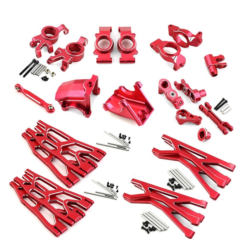 TRAXXAS X-MAXX 1/5 大X改装升级配件 铝合金前后摆臂 全车金属件 - 图3