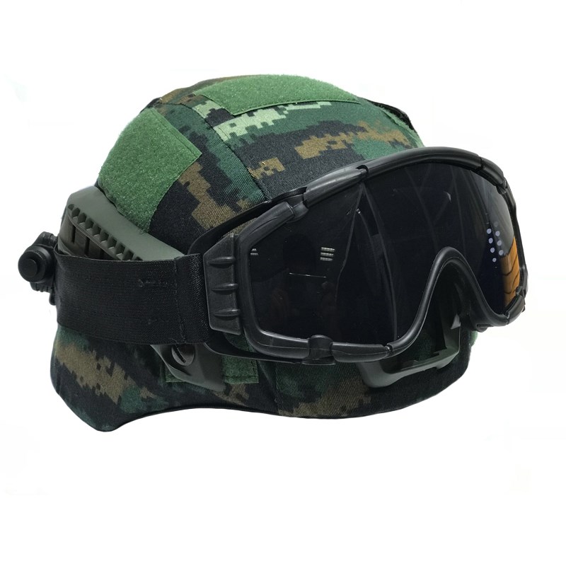 德毅营户外头盔风镜 Goggle风扇除雾护目镜战术风镜 骑行运动风镜 - 图0