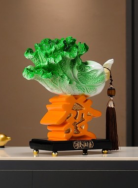 老板办公桌面发财摆件好蕴意工厂办公室搭配装饰品门店新开张装潢