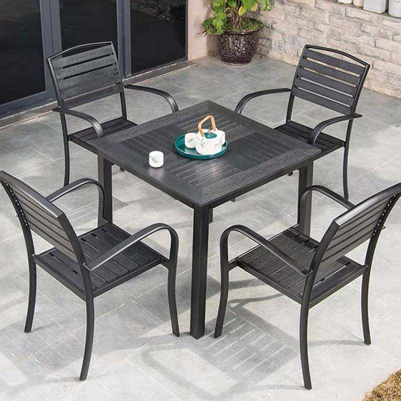 户外塑木桌椅组合单桌阳台庭院别墅桌子休闲花园餐桌商用室外桌椅,淘宝优惠券,粉丝福利购,淘宝优惠卷