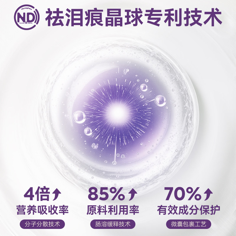 F-Pet woof蓝莓祛泪痕护眼冻干黄芪人参蔓越莓叶黄素湿巾营养品狗,淘宝优惠券,粉丝福利购,淘宝优惠卷