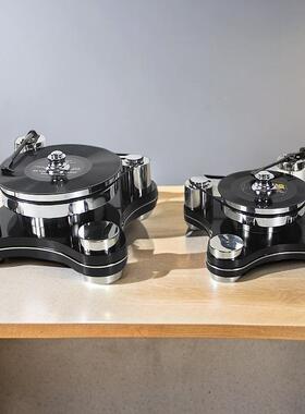 简会现代黑胶极唱片板机不锈钢样间酒店所客厅摆02227件装饰饰品