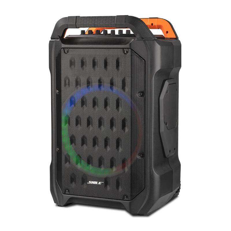 狮乐（SHILE）SL-10户外防水移动音响三分频广场舞便携式电瓶音箱,淘宝优惠券,粉丝福利购,淘宝优惠卷