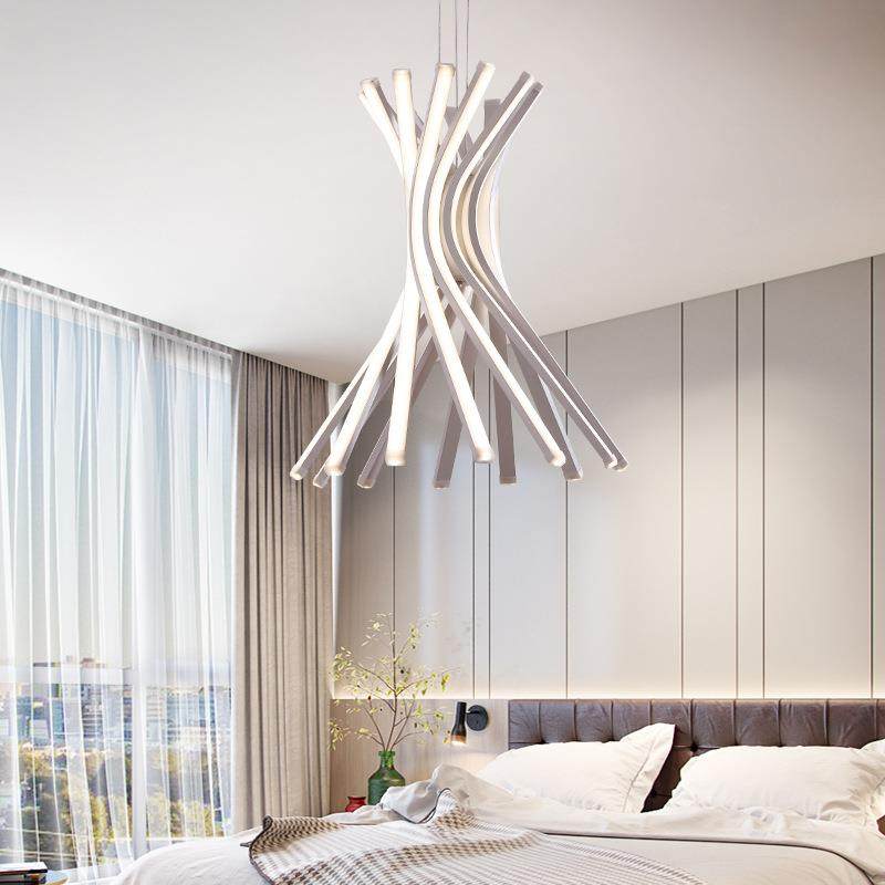 室内照明吊灯 餐厅卧室客厅创意轻奢吊灯简约时尚led灯具灯饰,淘宝优惠券,粉丝福利购,淘宝优惠卷