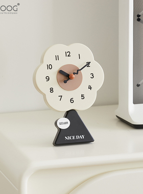 EMITDOOG客厅电视柜网红桌面轻奢时钟摆件玄关台式座钟高档装饰品