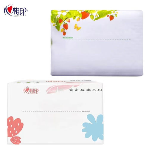 RDT100心相印商务经典系列二层塑装纸面巾（72包） - 图0