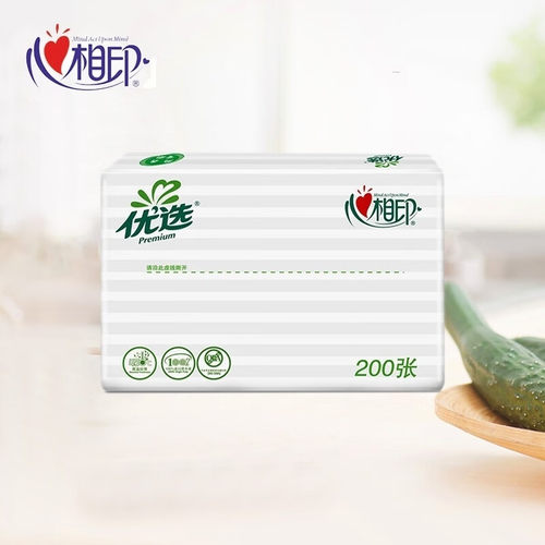 RDT100心相印商务经典系列二层塑装纸面巾（72包） - 图1