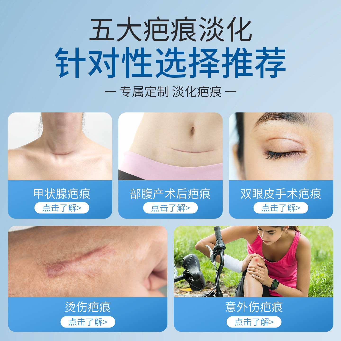 施可复祛疤膏自风干型疤痕护理硅凝胶进口医用硅酮淡疤院线同款