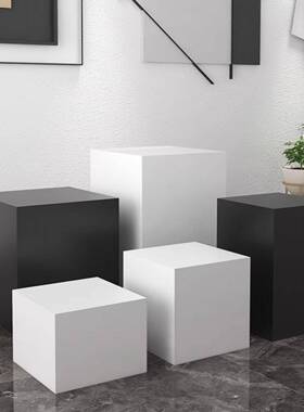 熊摆件底座力增高台圆形底模座展台特地台圆柱暴展ULN示台直播间