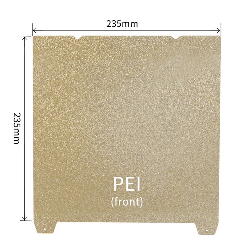 3D打印热床PEI双面喷涂弹簧钢板适用于Ender-3 S1/S1 Pro/V3 /K1 - 图0
