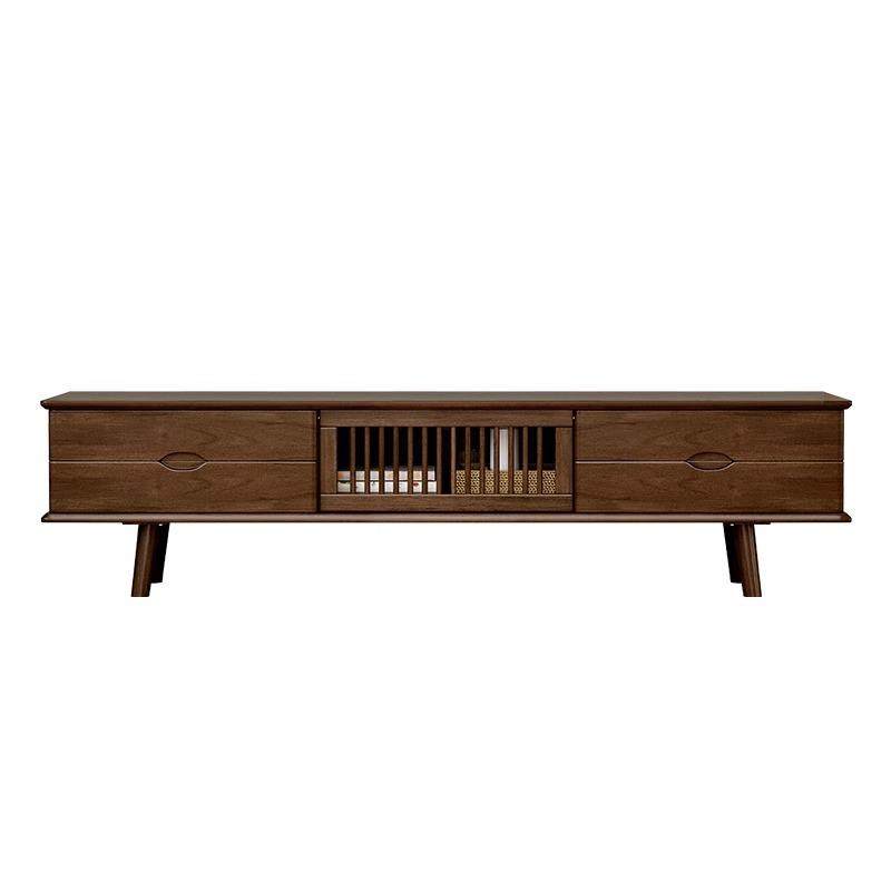 北欧全实木茶几电视柜组合现代简约客厅地柜卧室小户型电视柜家用,淘宝优惠券,粉丝福利购,淘宝优惠卷