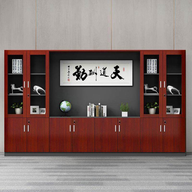 办公桌后面的柜子靠墙文件柜资料柜办公室书柜木质组合老板背景柜,淘宝优惠券,粉丝福利购,淘宝优惠卷