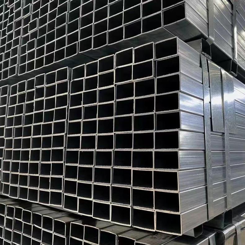 佛山建筑工程锌铝镁方管40*60矩形管方通Q235B镀锌方管 - 图1