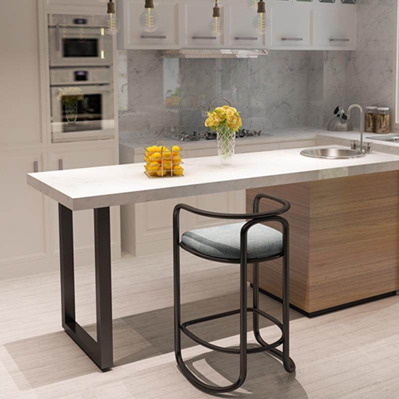 九梦铁艺吧台腿餐桌腿五金支架办公电脑桌书桌脚奶茶店桌腿餐台脚,淘宝优惠券,粉丝福利购,淘宝优惠卷