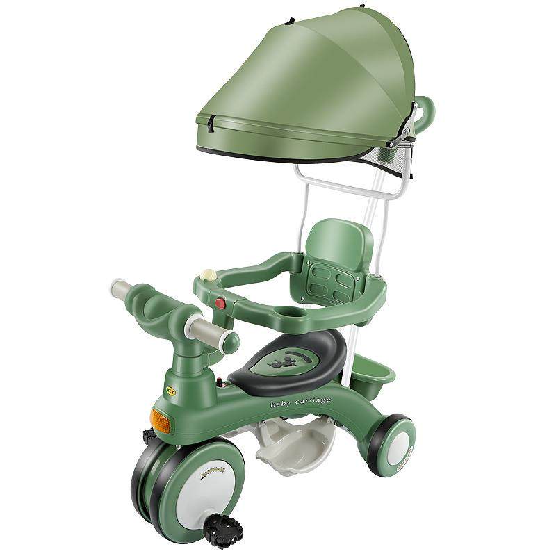 儿童三轮车1-5岁脚踏板车滑行车轻便脚蹬自行车带音乐男女童车代,淘宝优惠券,粉丝福利购,淘宝优惠卷