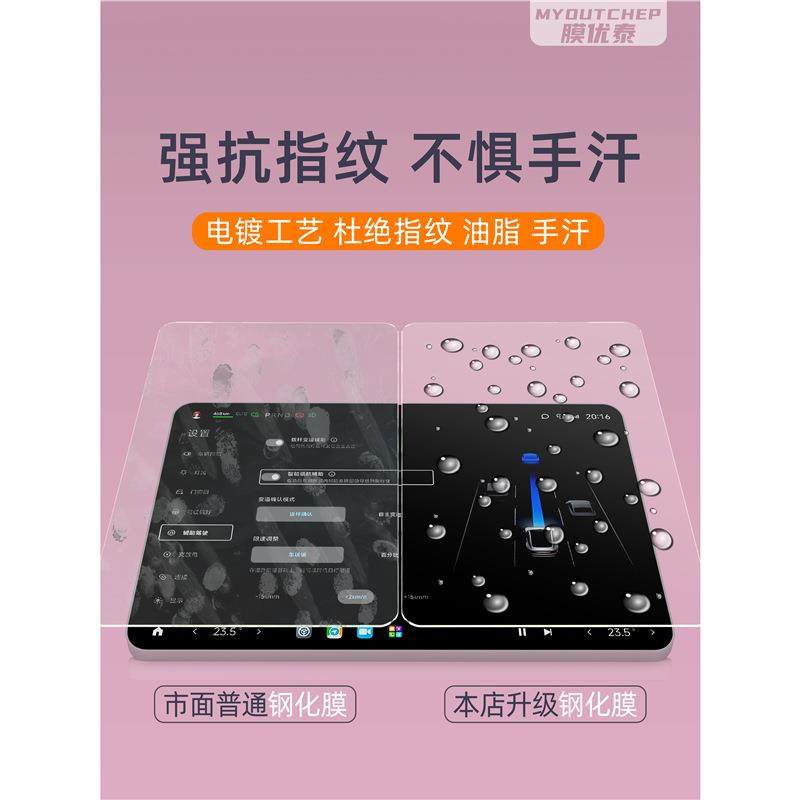 2024款新问界M7屏幕钢化膜汽车用品M5中控车机显示大屏导航保护膜,淘宝优惠券,粉丝福利购,淘宝优惠卷