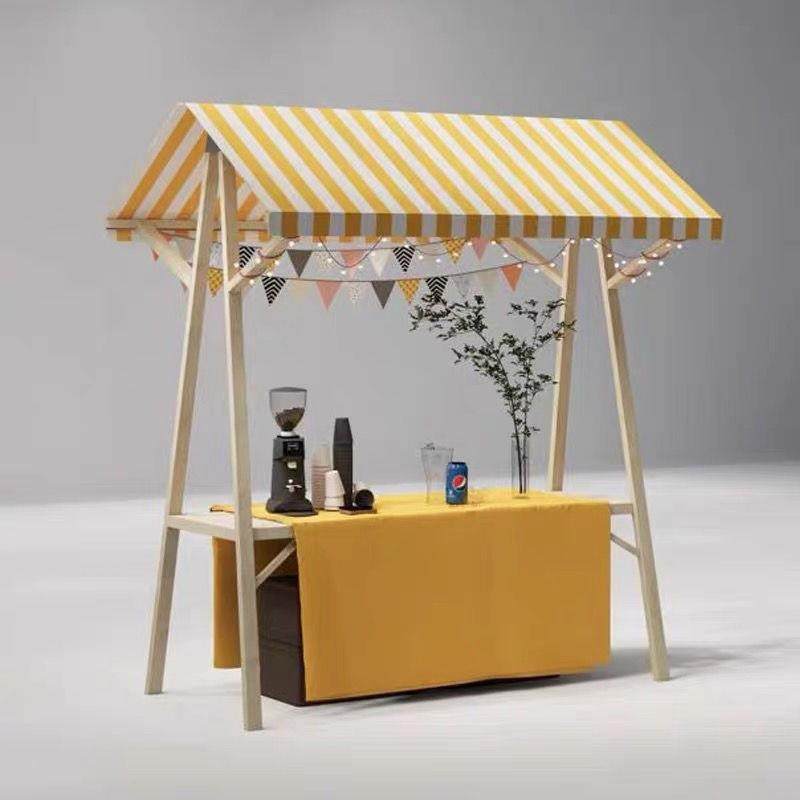 集市网红摊位展示架折叠夜市实木摆摊架子促销户外花车移动可折叠,淘宝优惠券,粉丝福利购,淘宝优惠卷