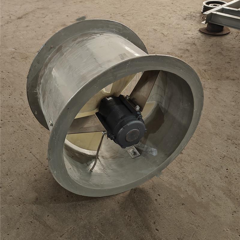 玻璃钢轴流风机FT35-11-5.61.1KW11682m3/h190pa1450r/min - 图2