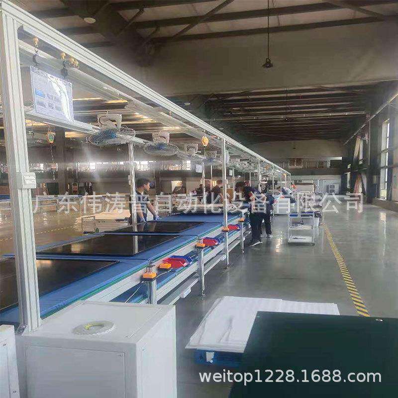 商用显示器装配线上下循环组装生产线液晶触摸屏模组多层老化线 - 图2