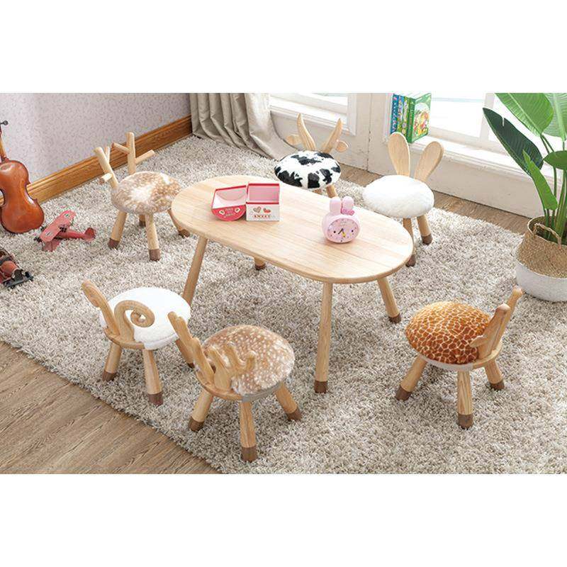 辅导班幼儿园儿童国学桌椅加绒实木家用高端儿童桌子椅子,淘宝优惠券,粉丝福利购,淘宝优惠卷